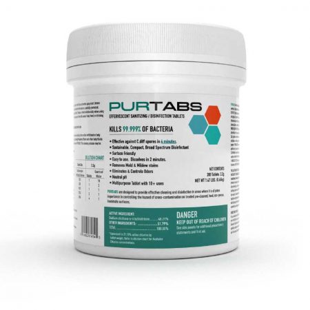 PURTABS Sanitizing Solution