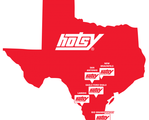 Texas Service Map | Hotsy Equipment Company