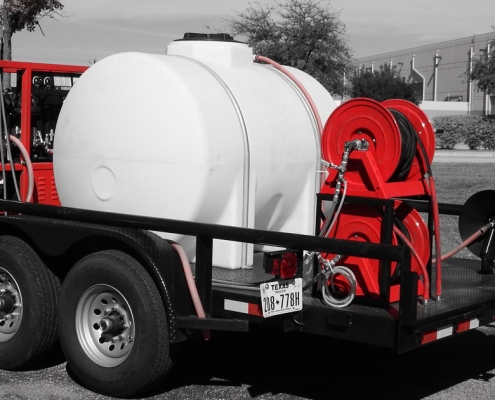 Photo of a Hotsy Equipment Company Mobile Pressure Washing Trailer