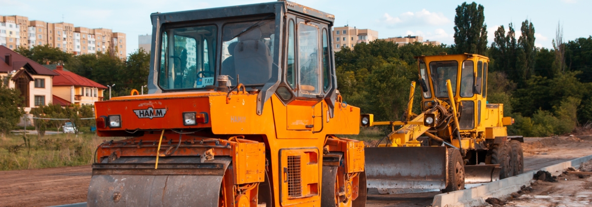 pressure washing construction equipment