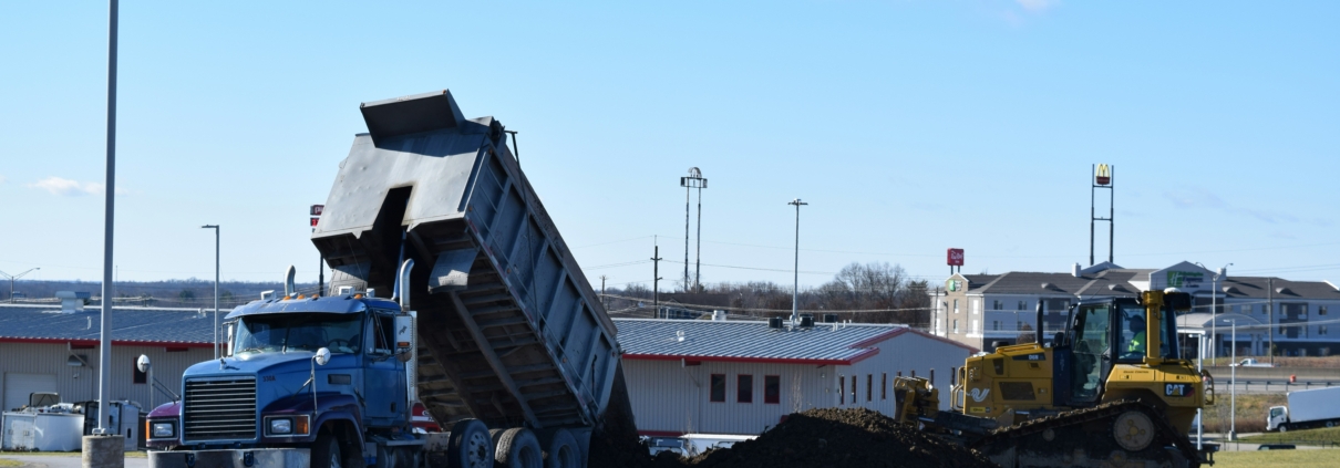 dump truck cleaning