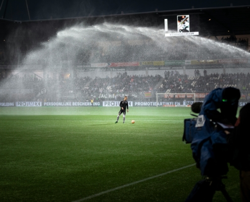 how to pressure wash sports stadiums