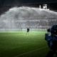 how to pressure wash sports stadiums