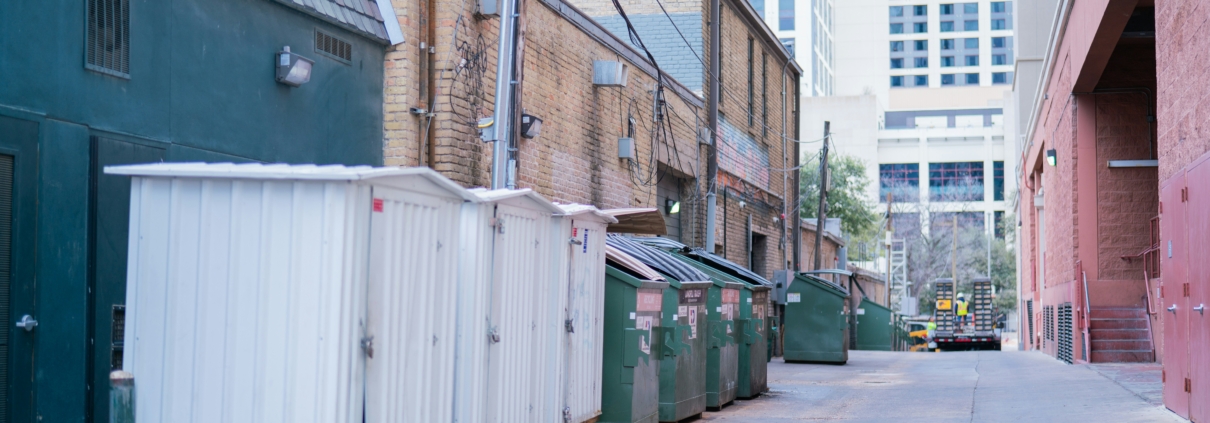 commercial dumpster cleaning