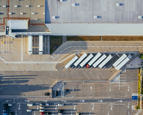 cleaning loading bays